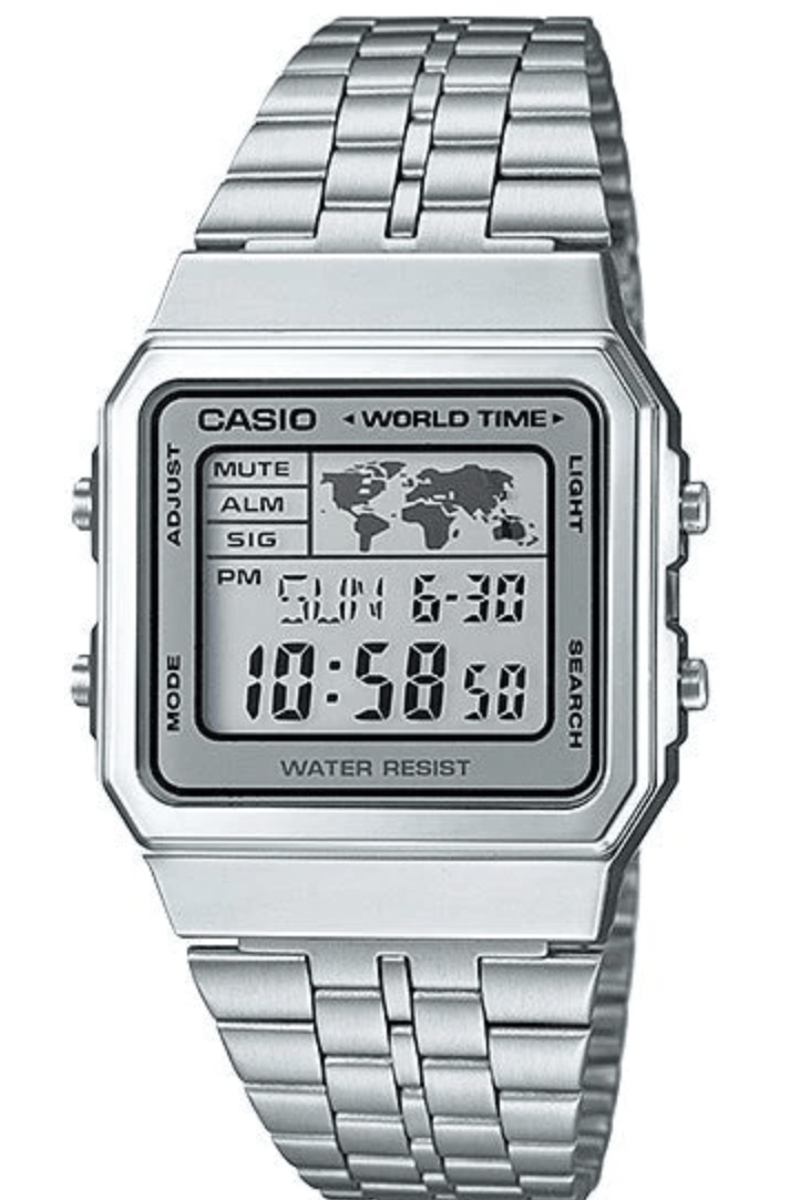 White watch casio outlet