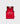 BILLY BONES CLUB BONES ACADEMY RIB CROP - RED