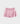BILLY BONES CLUB DOUBLE CROSSED SILK SHORT -  PINK