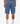 WORSHIP SUPPLIES GLAZED AND CONFUSED CARPENTER JEAN SHORT - SKY HIGH BLUE