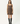AFENDS BASE JESSE SEERSUCKER MINI DRESS - COFFEE