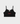 BILLY BONES CLUB BONES RIB CROP - VINTAGE BLACK