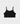 BILLY BONES CLUB BONES RIB CROP - VINTAGE BLACK