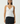 AFENDS WOMENS ANNALISE STRAPPY TOP - WHITE