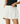 AFENDS WOMENS KINDRED MINI SKIRT - WHITE