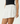 AFENDS WOMENS KINDRED MINI SKIRT - WHITE