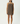 AFENDS CYRUS MINI DRESS - COFFEE STRIPE
