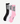 WORSHIP SUPPLIES PILE UP SOCKS 3 PACK - WHITE/BLACK/FLAMINGO