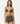 AFENDS CYRUS SWIM SHORT - COFFEE STRIPE