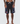 WORSHIP SUPPLIES LAPS ELASTIC SWIM SHORT - WORN BLACK