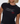 WORSHIP SUPPLIES KISS IT CAP SLEEVE TEE  - BLACK
