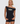 WORSHIP SUPPLIES VENTURA COLD SHOULDER TOP - BLACK