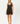 AFENDS BASE JESSE SEERSUCKER MINI DRESS - COFFEE