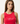 AFENDS NOTICE RIB SINGLET - TOMATO