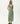 AFENDS BASE SEERSUCKER MAXI DRESS - DEEP GREEN
